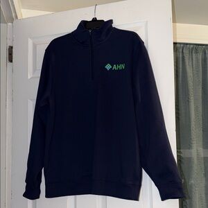 Navy AHN quarter zip